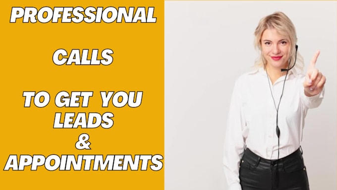 be your cold caller for cold calling
