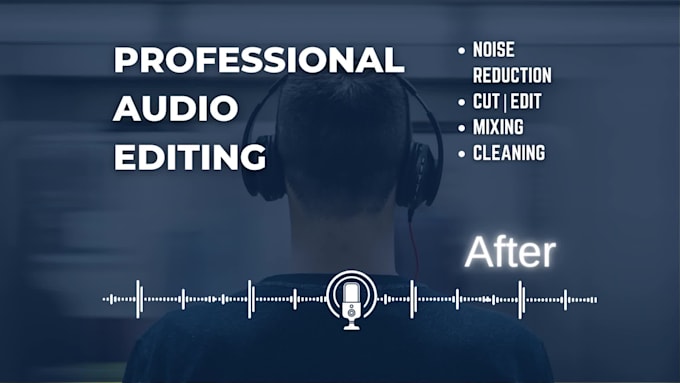 do professional audio editing