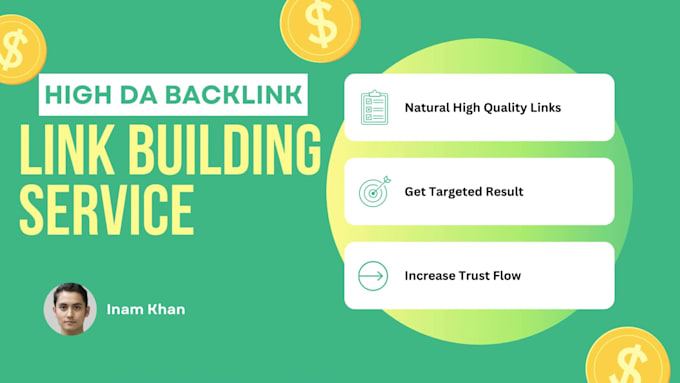 create high da SEO backlinks manually with authoritative link building service