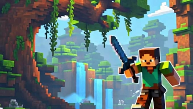 Create high quality 3d minecraft animation short, reels youtube video ...