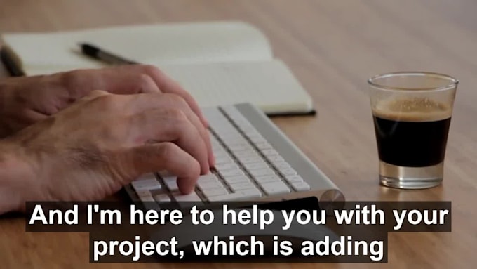 add professional subtitles or captions to any video