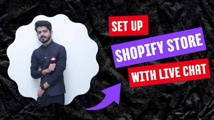 set up a shopify store or shopify dropshipping store