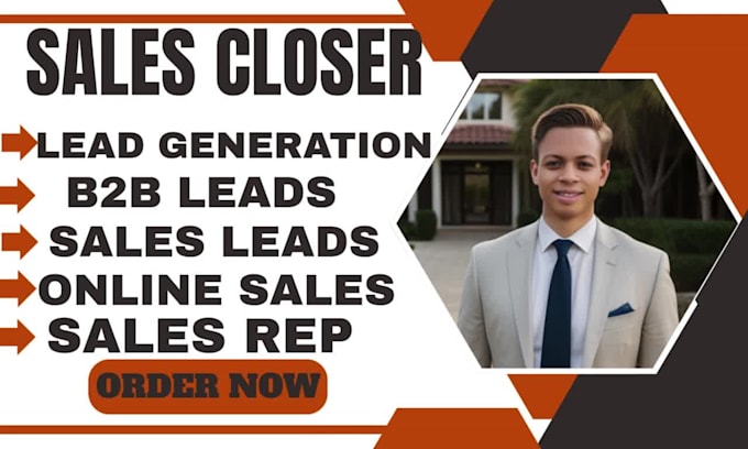 be sales closer salesperson b2b sales lead telemarketing sales agent online sale