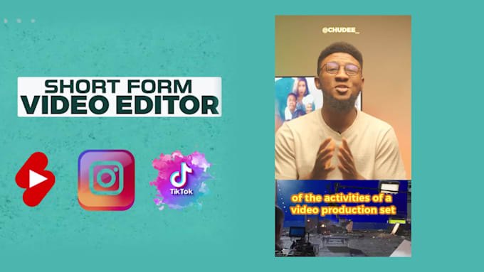 edit short form videos with clean captions for tiktok reels