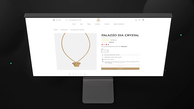 create a custom elegant app and website preview promo video