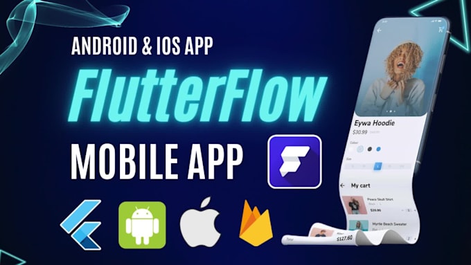 Build apps using flutterflow for android and ios, flutterflow app ...