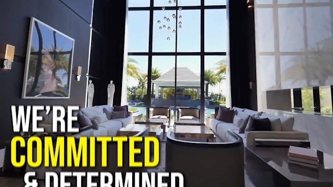 create luxurious real estate promo video