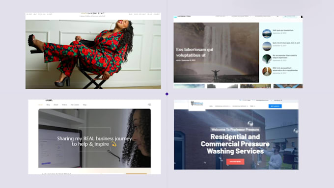 design modern wordpress website, landing page , affiliate site, or blog website