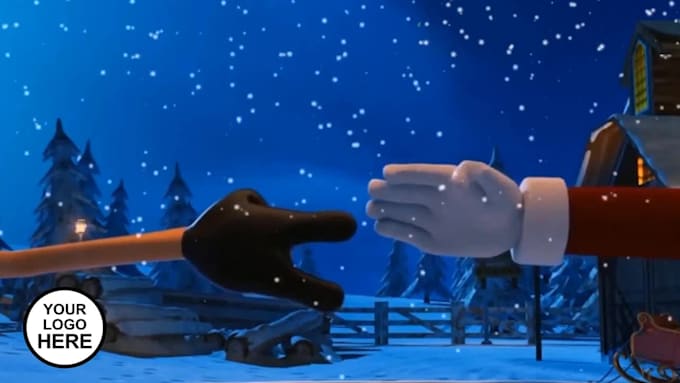 make this best santa claus greeting video