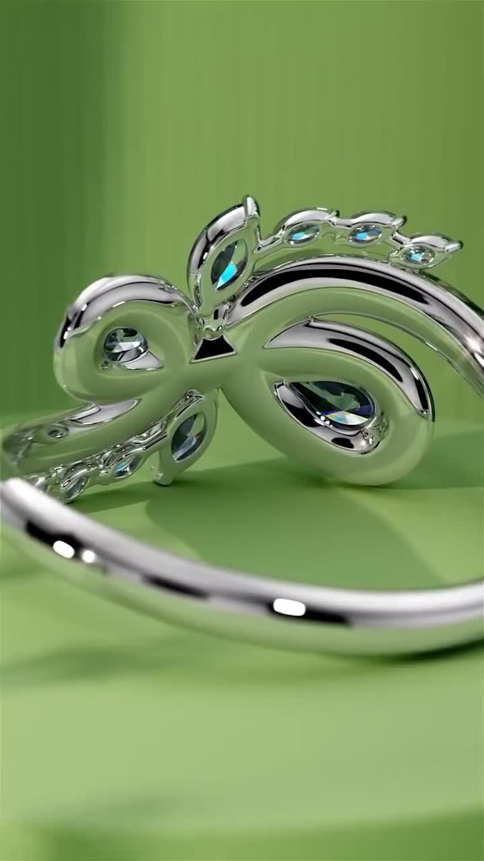 cgi jewelry ai cgi viral video jewelry design ai miniature 3d product animation