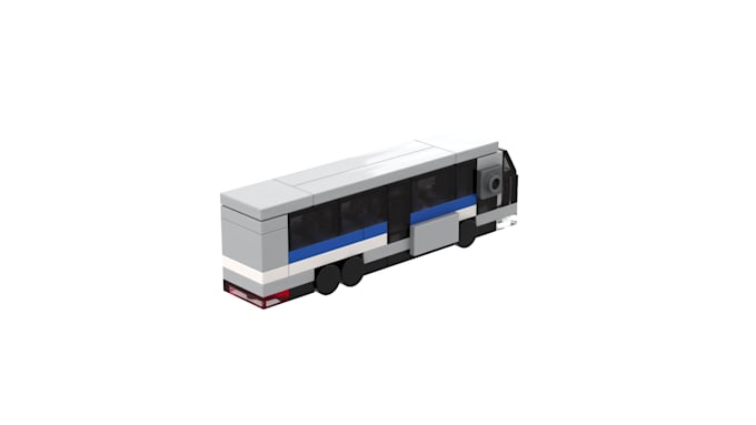 create a 3d turntable animation of your lego model