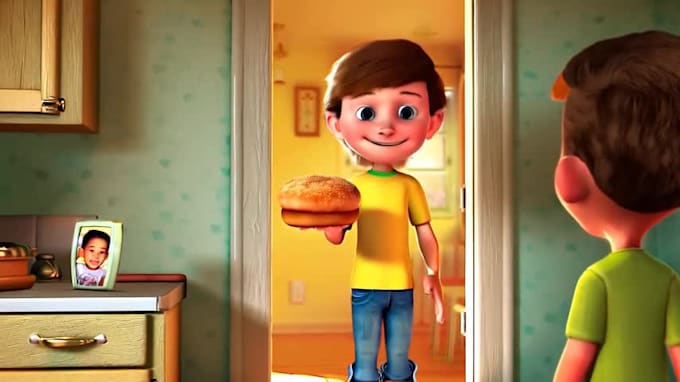 create high quality ai generated 3d animated kids rhymes