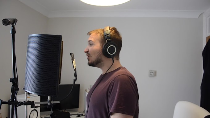 provide male vocals for your track