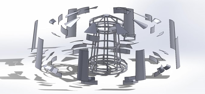 do 2d autocad 3d solidworks design, animation, and rendering