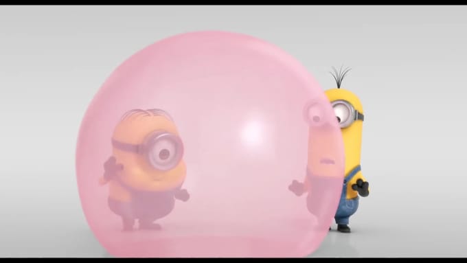 minions bubble gum