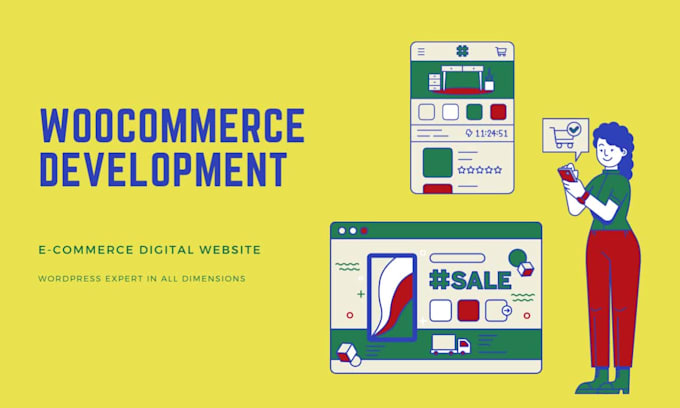 create a wordpress woocommerce website