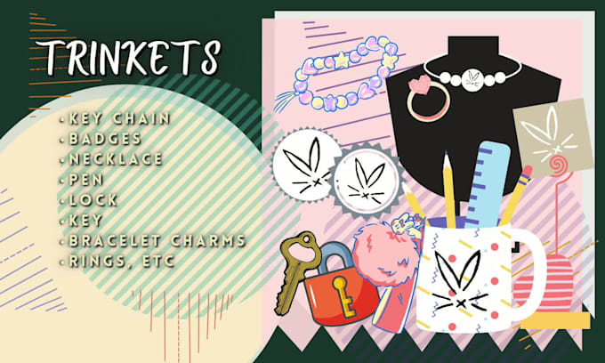 design cool and fancy merchandise