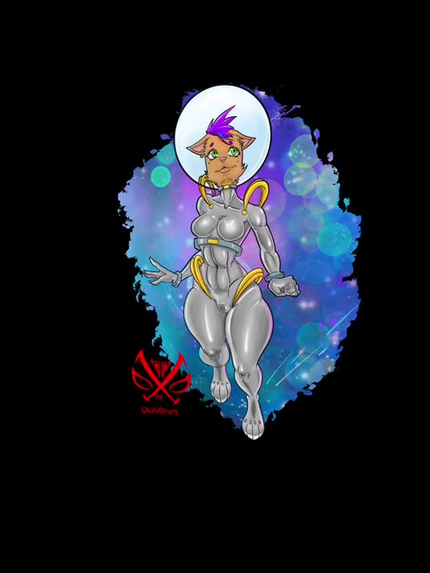 draw your oc in my style and add a parallax effect