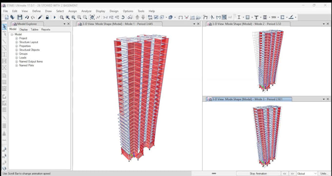 do low to highrise building analysis, design, detailing