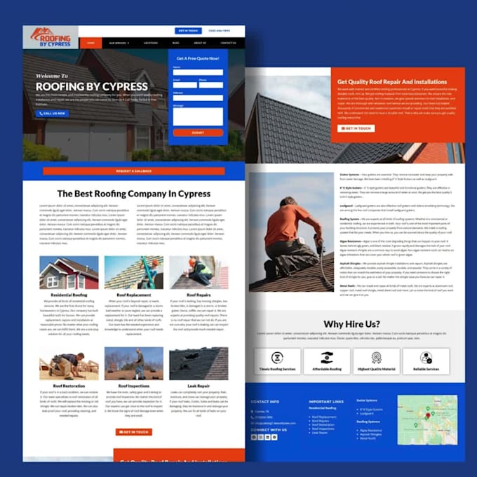 create a dfy rank and rent site with content and logo