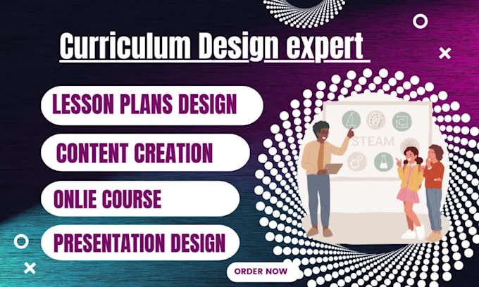create course content, course curriculum, lesson plans for USA