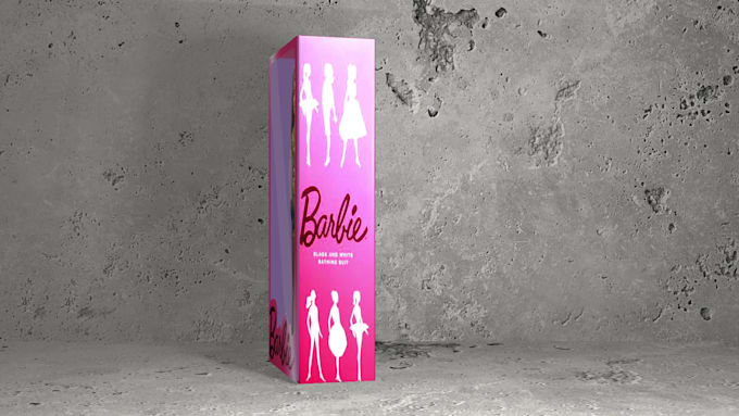 make a doll, barbie etc in animated box