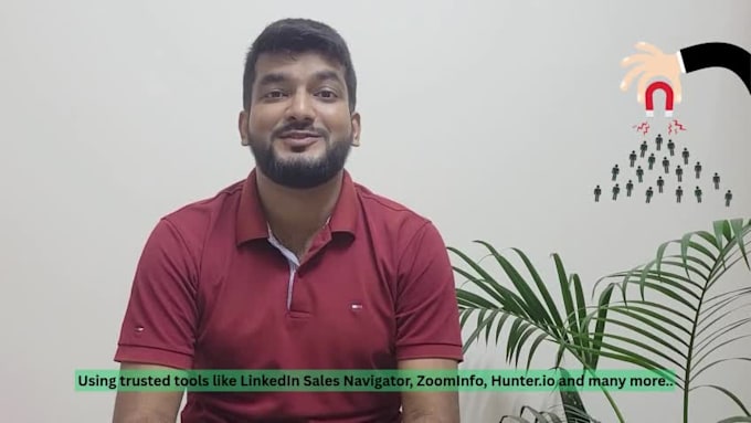 generate b2b leads, email list and linkedin leads