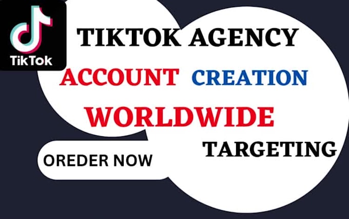 Create tiktok agency ads account, tik tok agency account by Joahhale ...