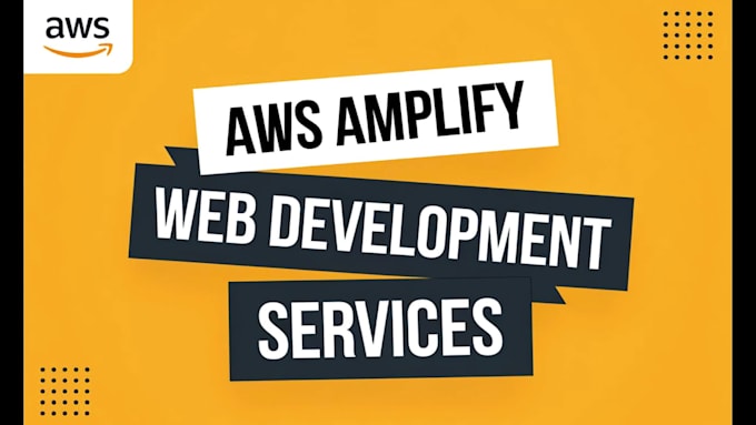 be AWS amplify developer to build full stack web apps with reactjs or nextjs