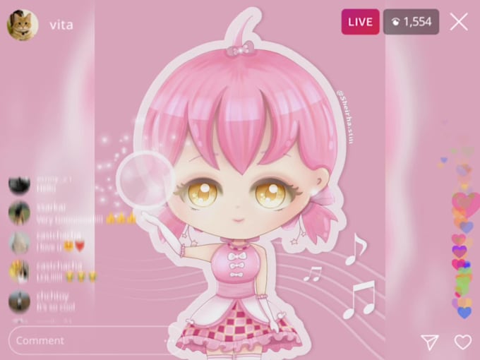 do chibi art style illustrations