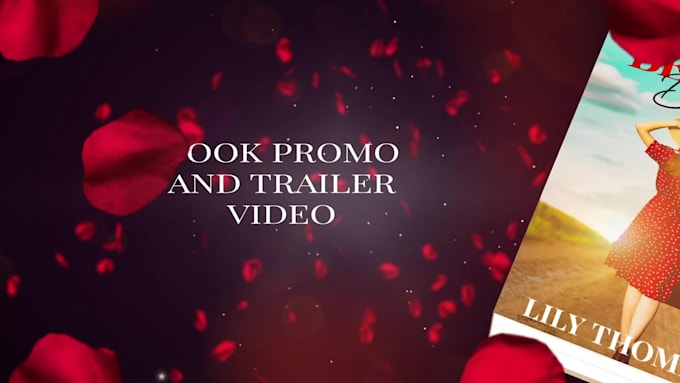 create professional book promo video