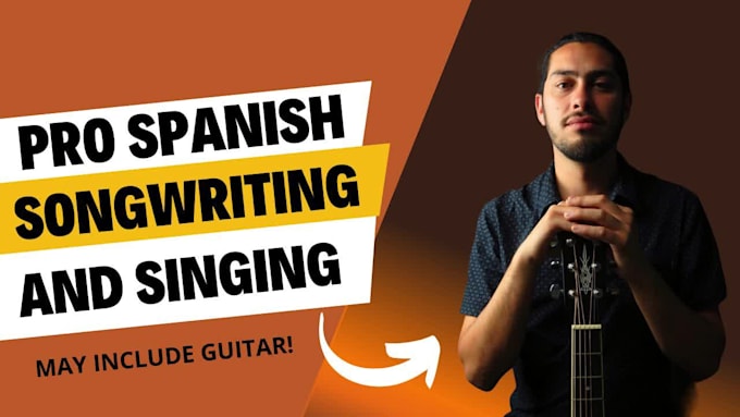 record professional spanish songs for your project