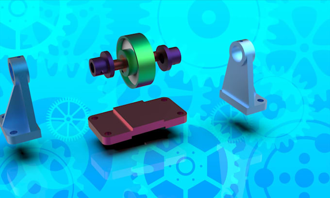 design 3d model for visualization without any dimensions