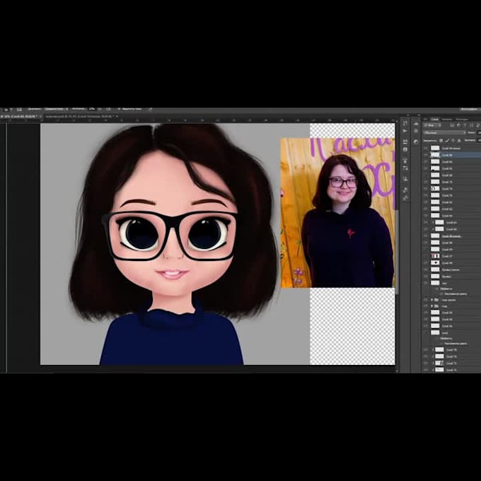 Draw realistic personalized cartoon of you by Sekretova | Fiverr