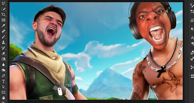 create viral youtube thumbnails clickbait or gaming