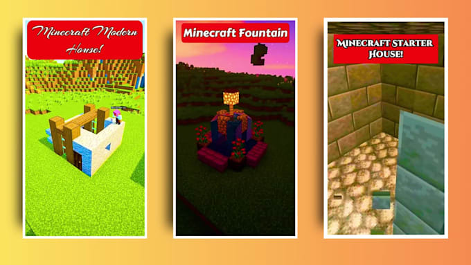 create minecraft music video and minecraft shorts