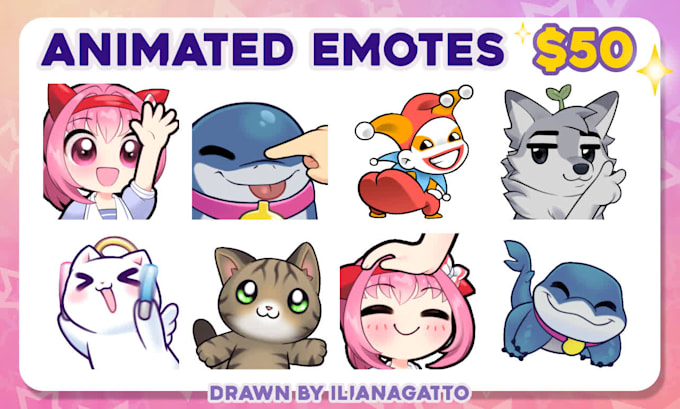 draw and animate your emotes
