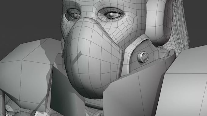 fix your 3d model, retopoloy and uv wrapping