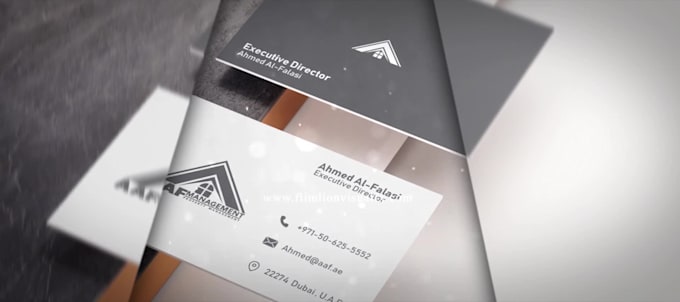 design luxury creative postcards or business cards