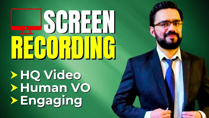 do screen recording with voiceover in high quality