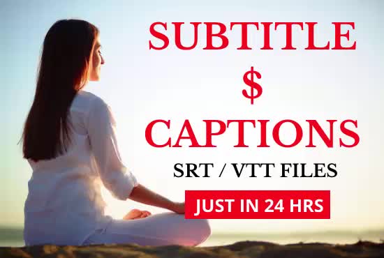 do transcribing and create srt or cc for your videos