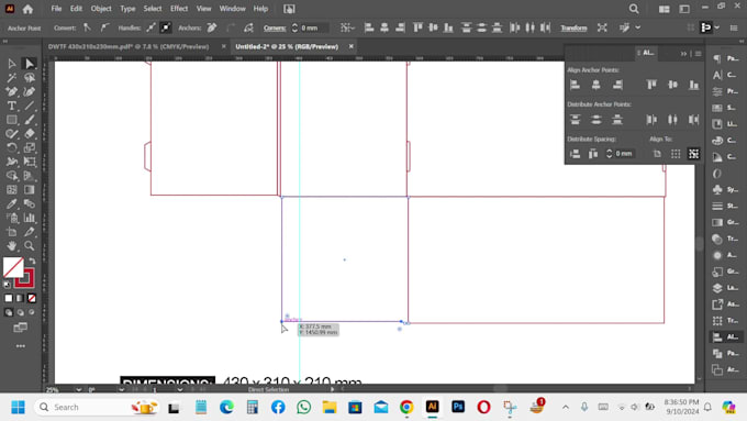 do custom boxes, paper bags, labels dieline design with 3d mockups