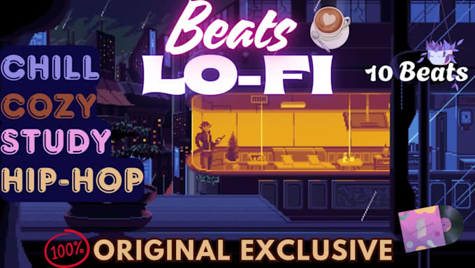 make lofi beats chill pop music or synthwave for you