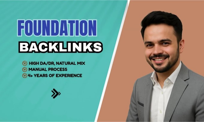 create manual mix foundation backlinks with contextual SEO link building