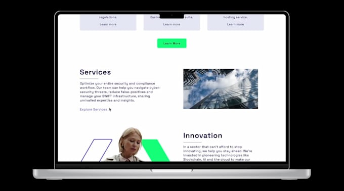 Do responsive website ui and ux design in figma, landing page design by ...