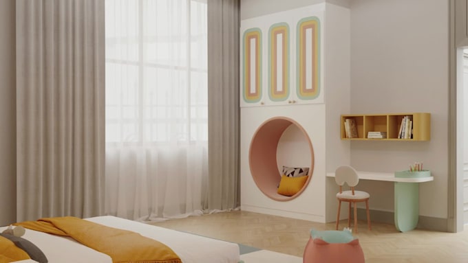design fun and safe children room