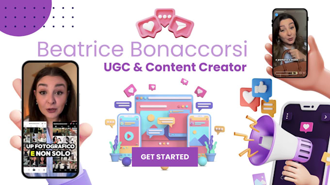 create ugc premium for your brand in italian or english