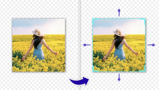 extend, resize, and enhance your images using ai tools