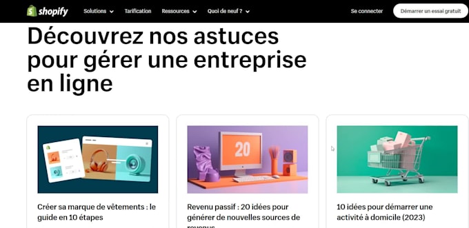 create your website on shopify