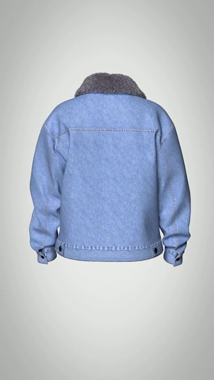 create realstic 3d denim styles with high quality renders